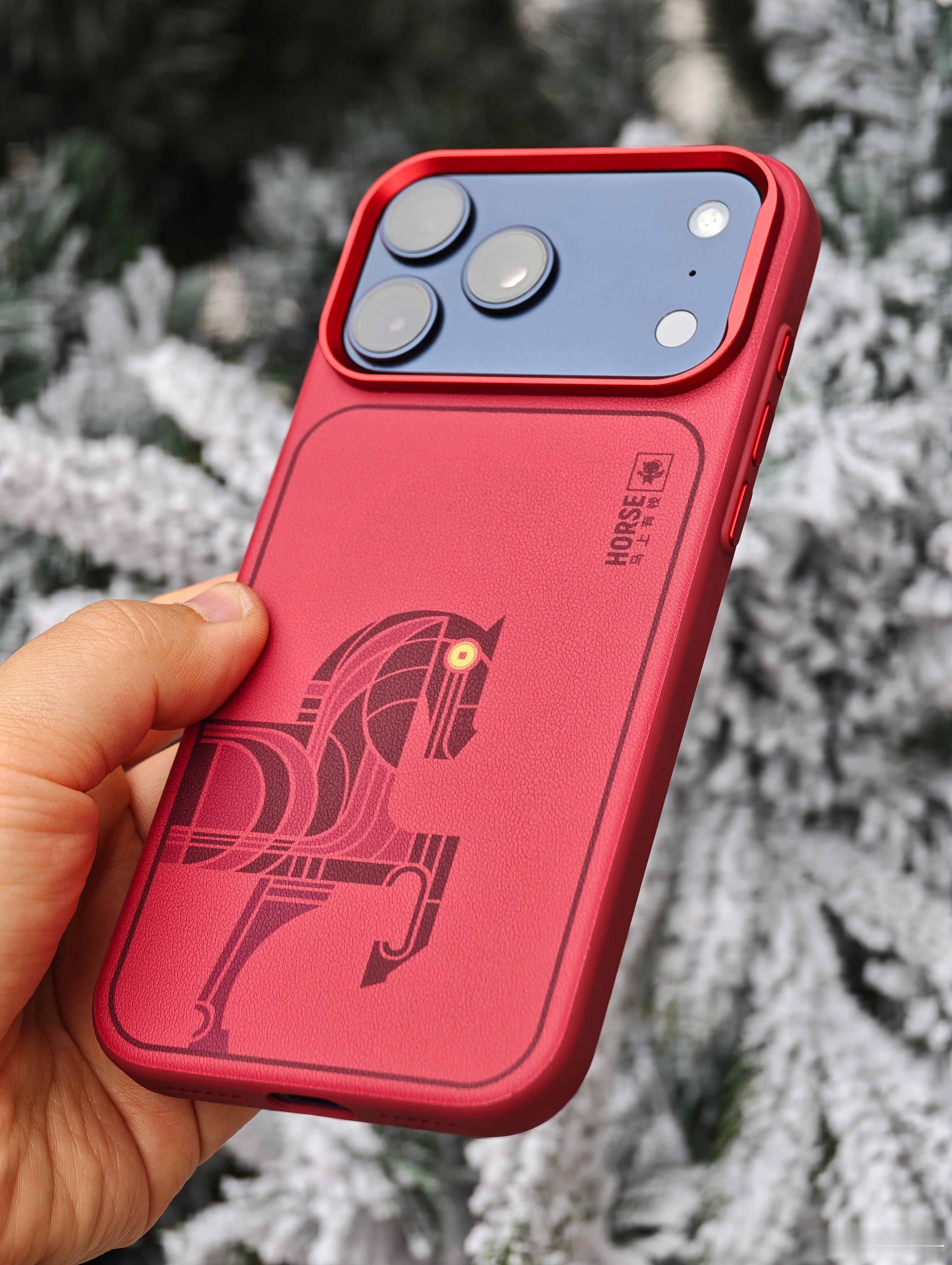 今年开年拿到第一个手机壳就这么喜庆，我要好好赞赞喜气，哈哈哈。感谢给我iPhon