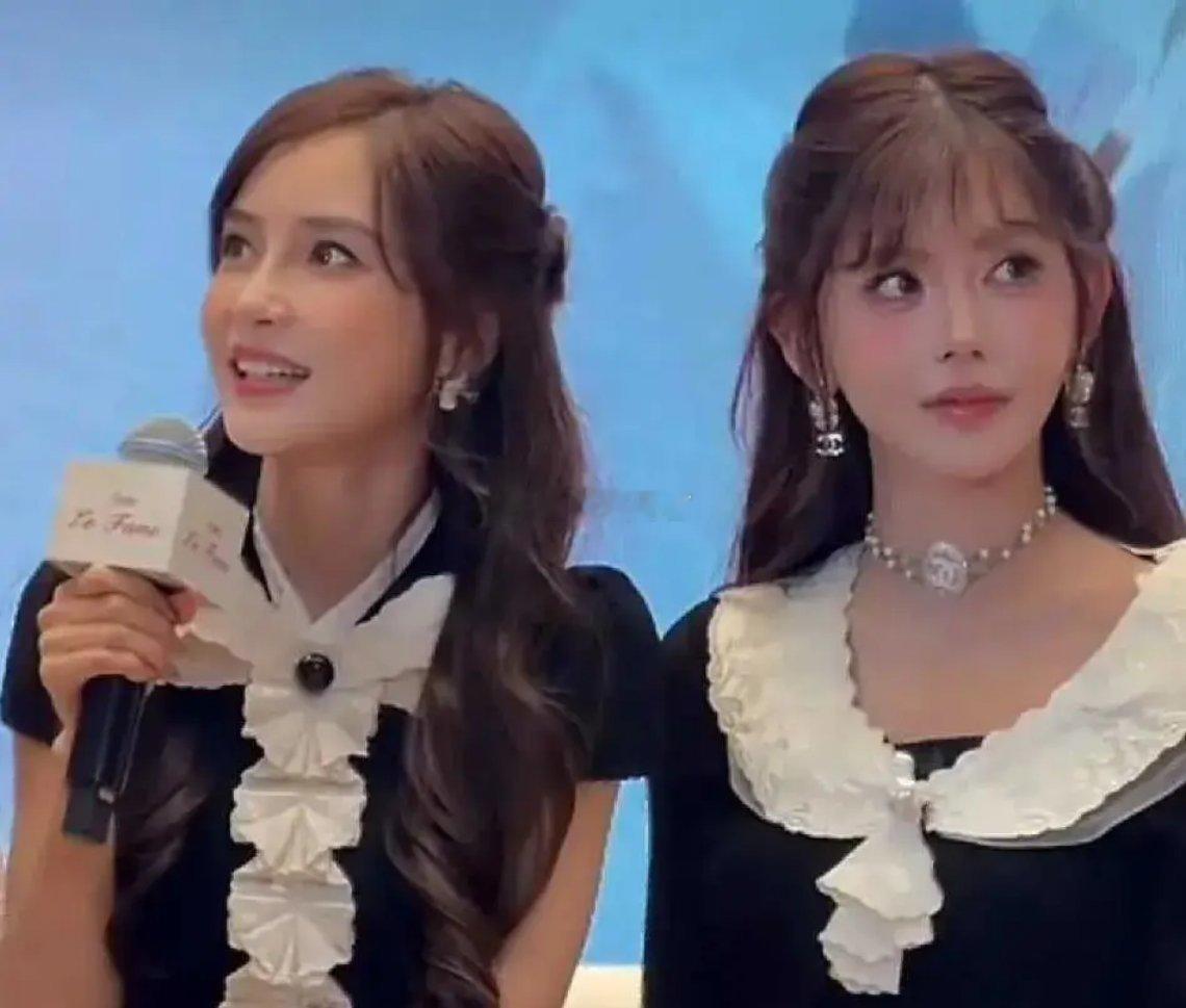 明星和网红差距太明显！旁边再怎么装可爱，也盖不住整容脸！