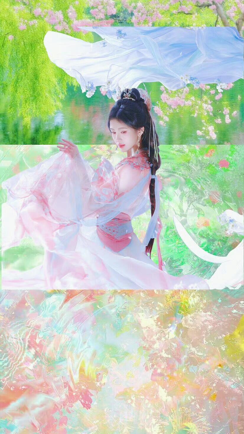 鞠婧祎三拼壁纸๑•͈ᴗ•͈♡