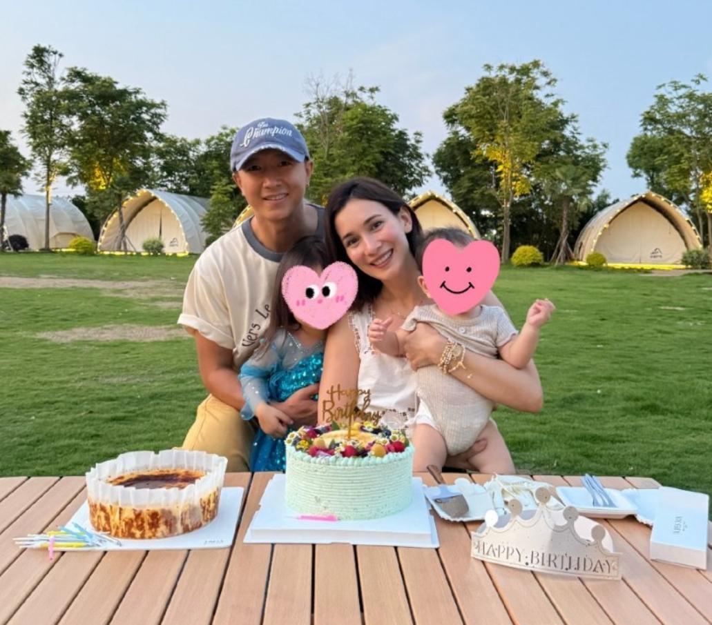 韩庚凭什么让全网喊着要嫁，就凭这一点看完卢靖姗41岁生日的露营全家福直接