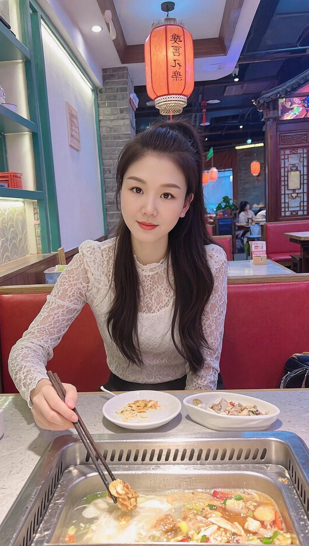 AI餐间风情写真