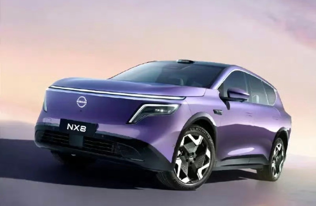 【东风日产NX8正式量产下线将于上半年上市】日前，东风日产天演架构中大型新能源