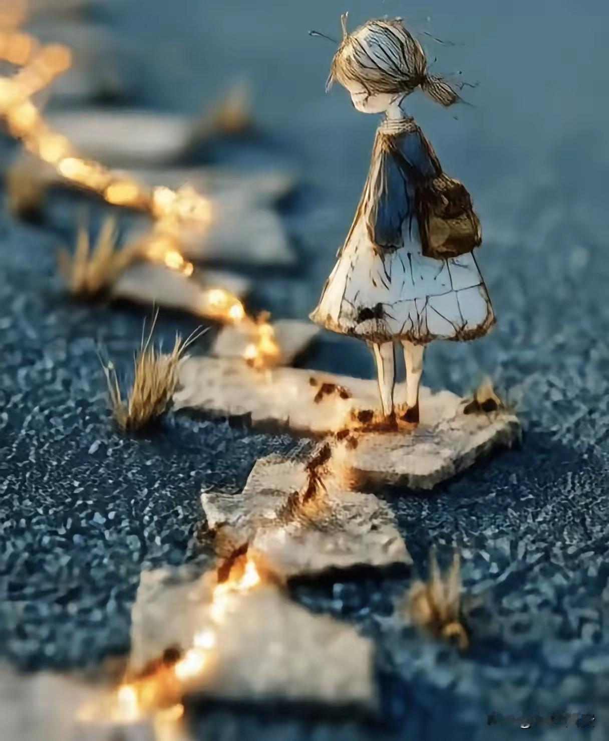 一个成熟的人，情绪稳定，头脑清醒，有多么可怕。当你在他面前演戏时，他