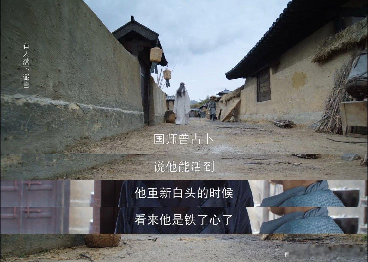 成毅谢淮安一夜白头成毅把谢淮安的宿命悲怆演活了，《长安二十四计》中为复仇青丝尽