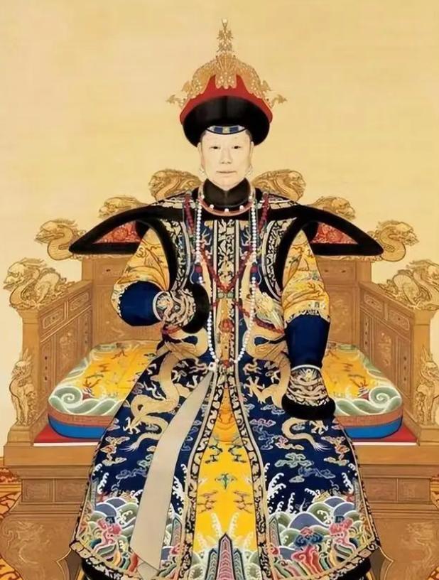 1735年，雍正驾崩那晚，乾隆跪在生母跟前，试探着问：“皇额娘，可要随皇阿玛入陵