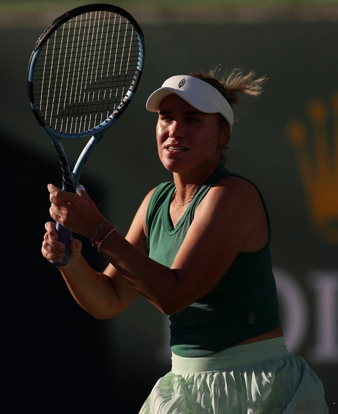 肯宁晋级女单32强👊🏻WTA1000罗马站女单第二轮，31号种子肯宁6-3、