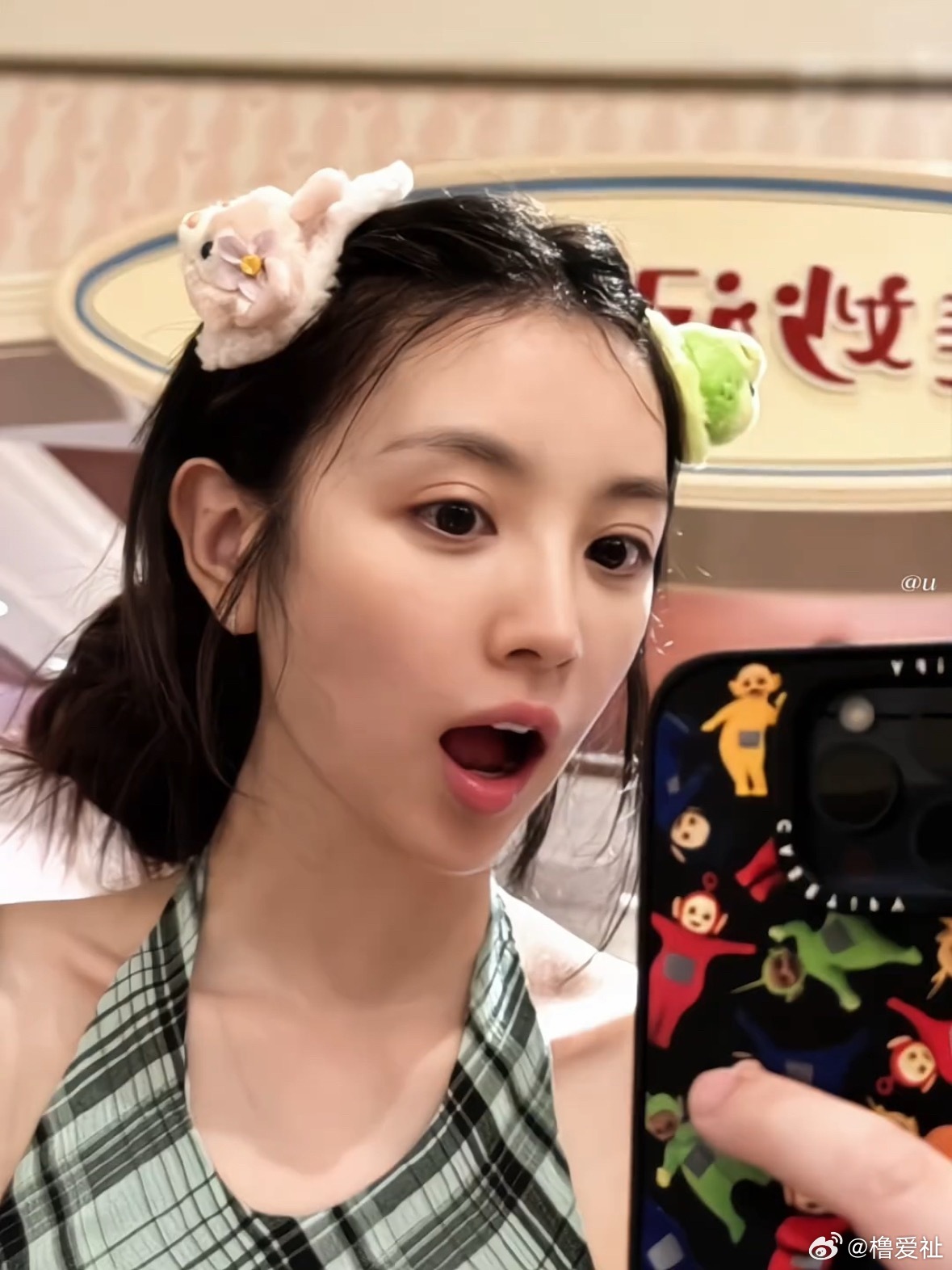 女明星的一些素颜照赵丽颖杨幂杨颖刘亦菲孟子义赵今麦田曦薇陈都灵章