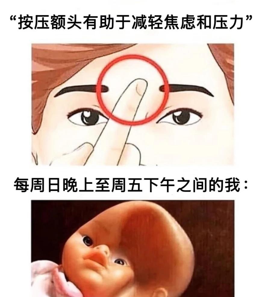 如果你刷到这条记得按压额头💆🏻‍♀️[doge]脑袋里在想什么脑容量有限缓
