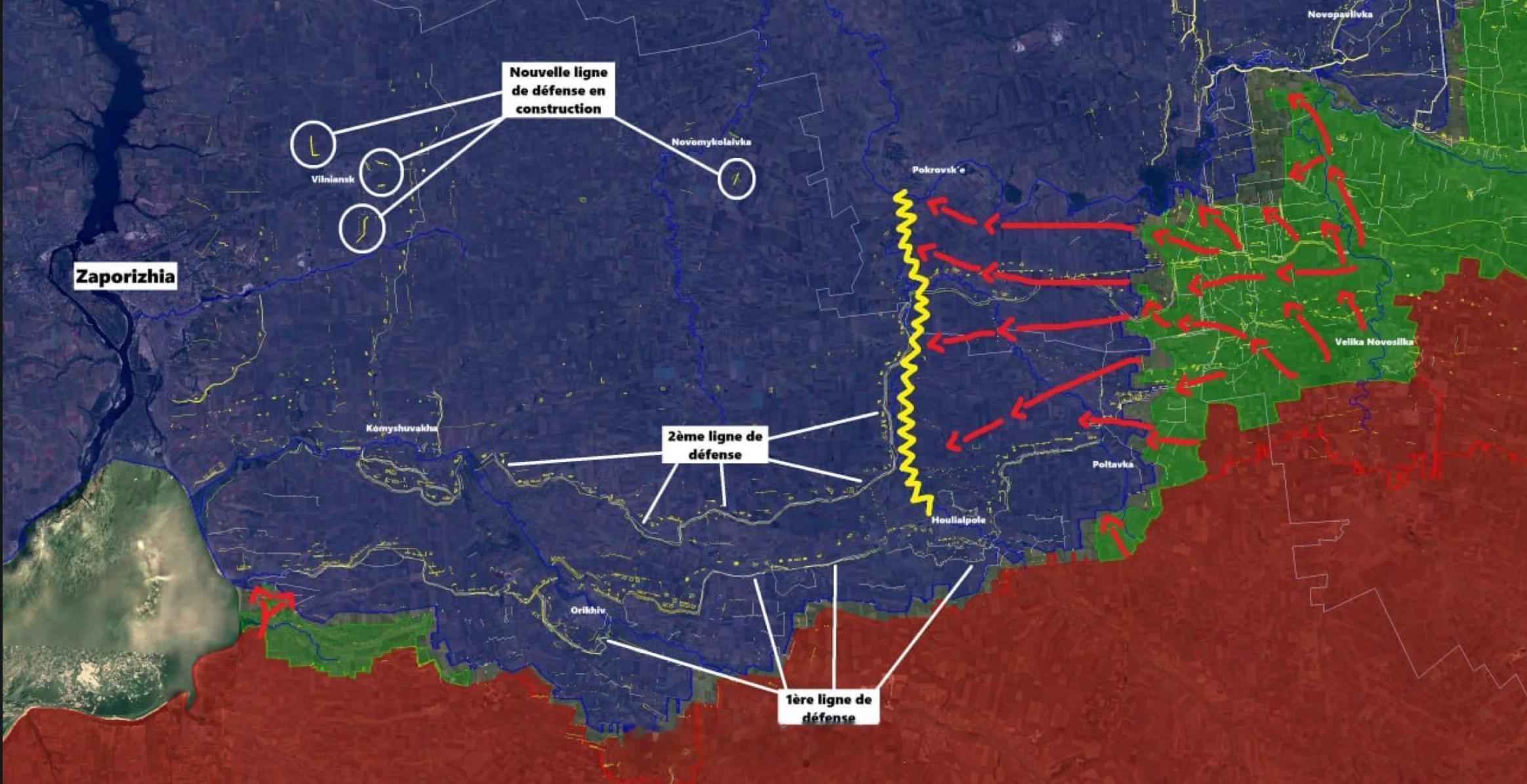 从俄军东集群最近一段时间的推进方向来看基本确定俄军不会正面强攻古利亚伊波列。他们