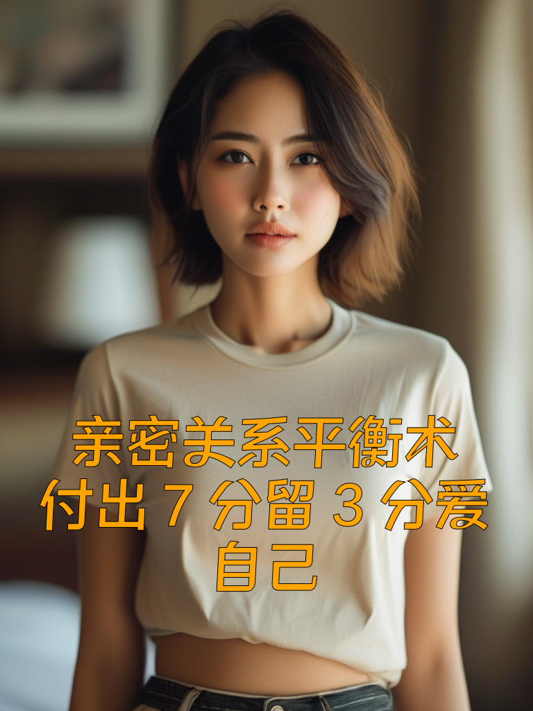 亲密关系平衡术：付出7分留3分爱自己