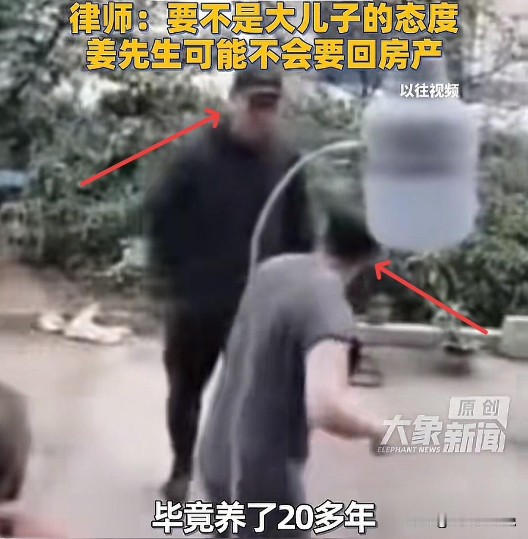 原本想守着“养父”赠予的两套房产过日子，但是自己又不心怀感恩之心，不仅大肆辱骂养