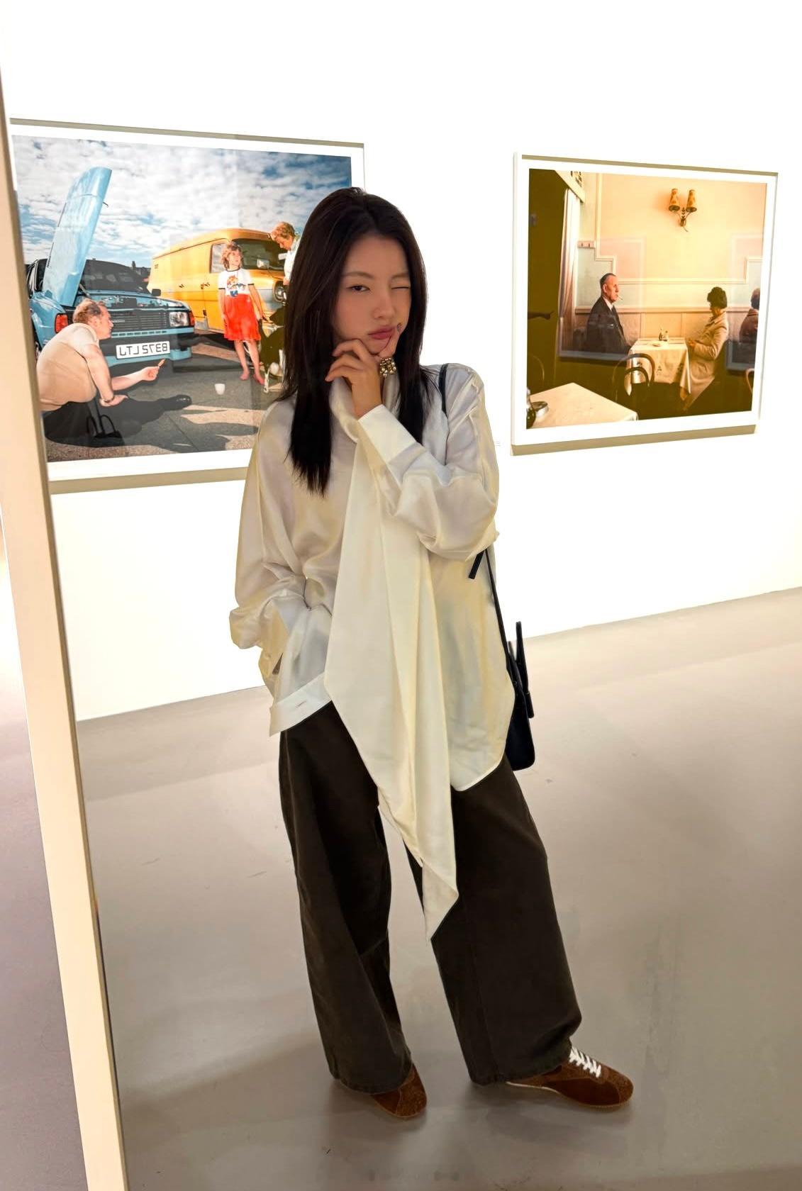 穿搭分享连续更新第2918天韩国时尚女生日常搭配大家准备秋天的衣服了吗韩系穿搭