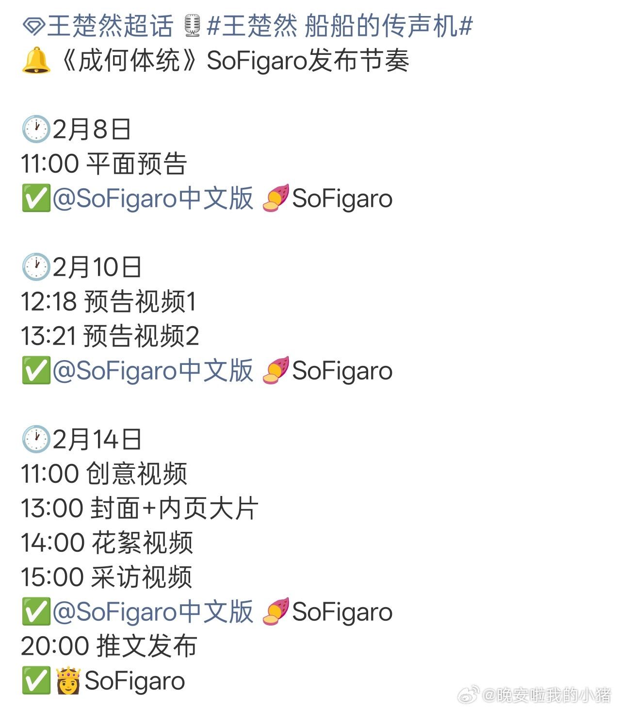 王楚然丞磊双人剧宣杂志Sofigaro来了