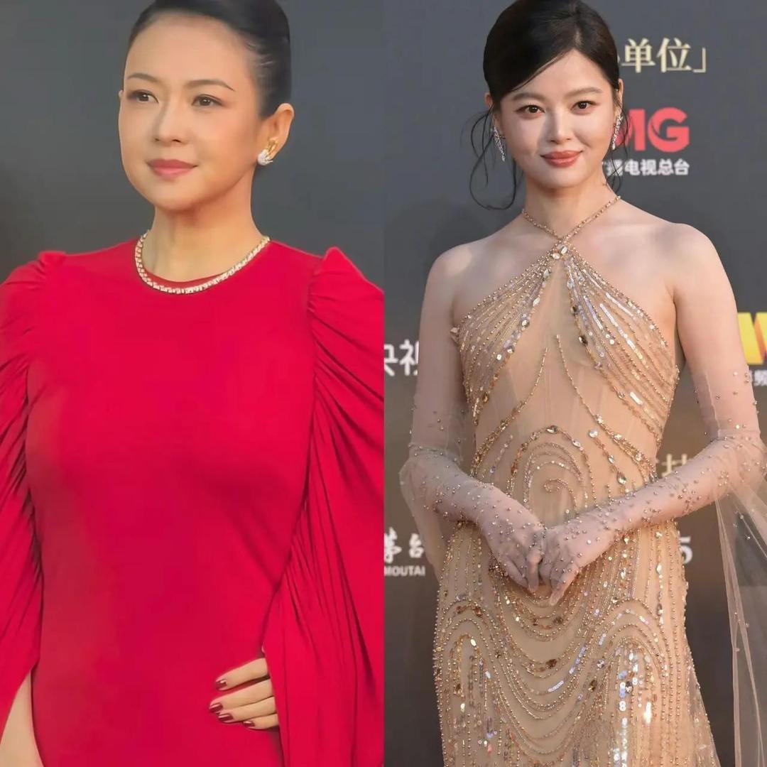 隔着屏幕都能看出来章子怡的憋气