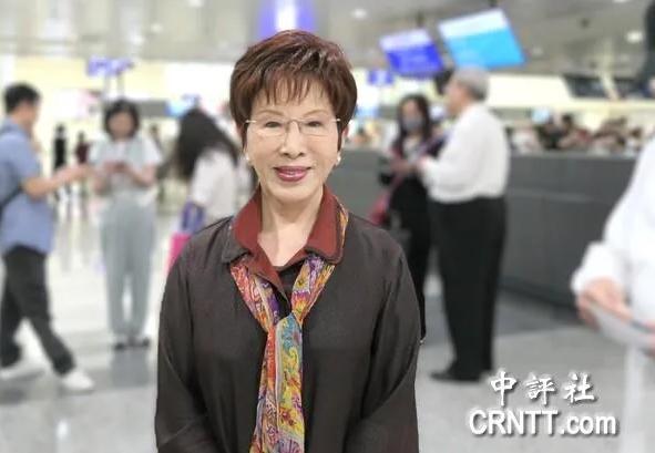 国民党前主席洪秀柱声援郑丽文25日，中国国民党将召开全代会，党内传出有党代表准