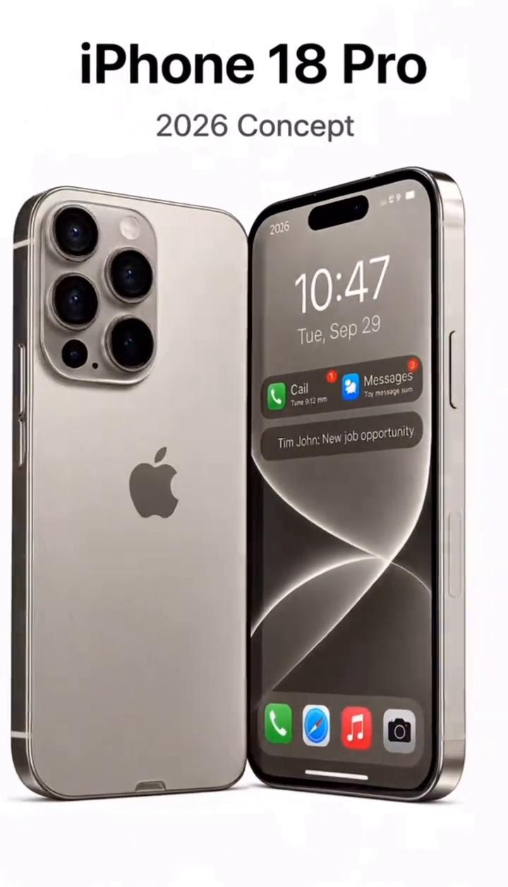 iPhone18Pro2026Concept。iPhone18Pr