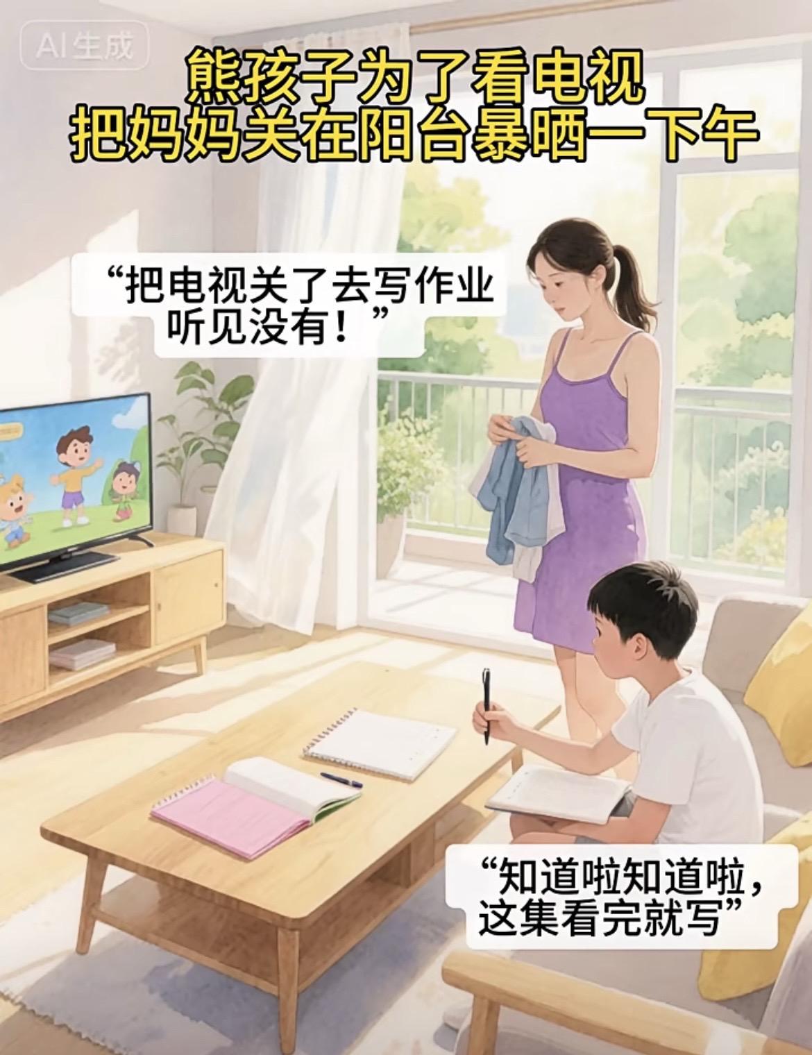 谁家的熊孩子向这样的，不过还是妈妈脾气好每天跟我涨知识