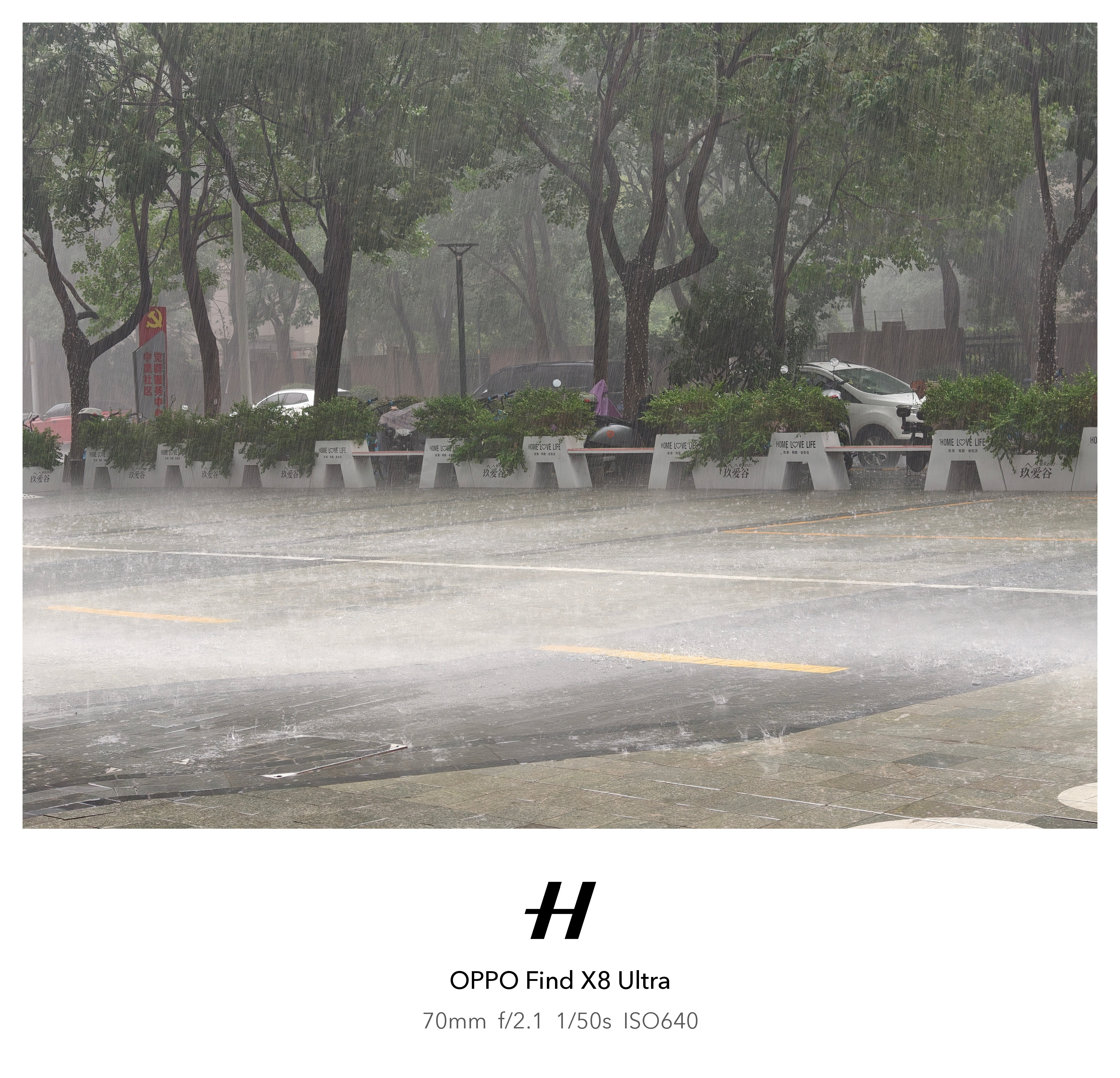被大雨困在半路上了，好惨[哭哭]​​​