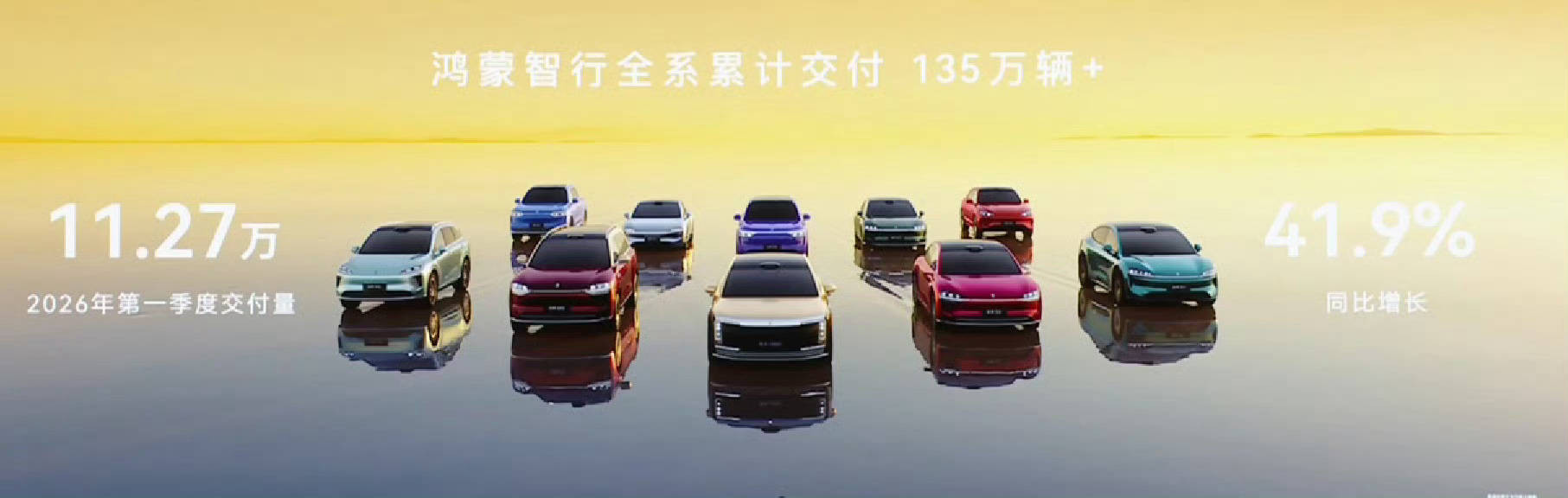 上汽贾总在发布会说，尚界z7，z7t的小定已突破8万台哎！参考数据：鸿蒙智行一