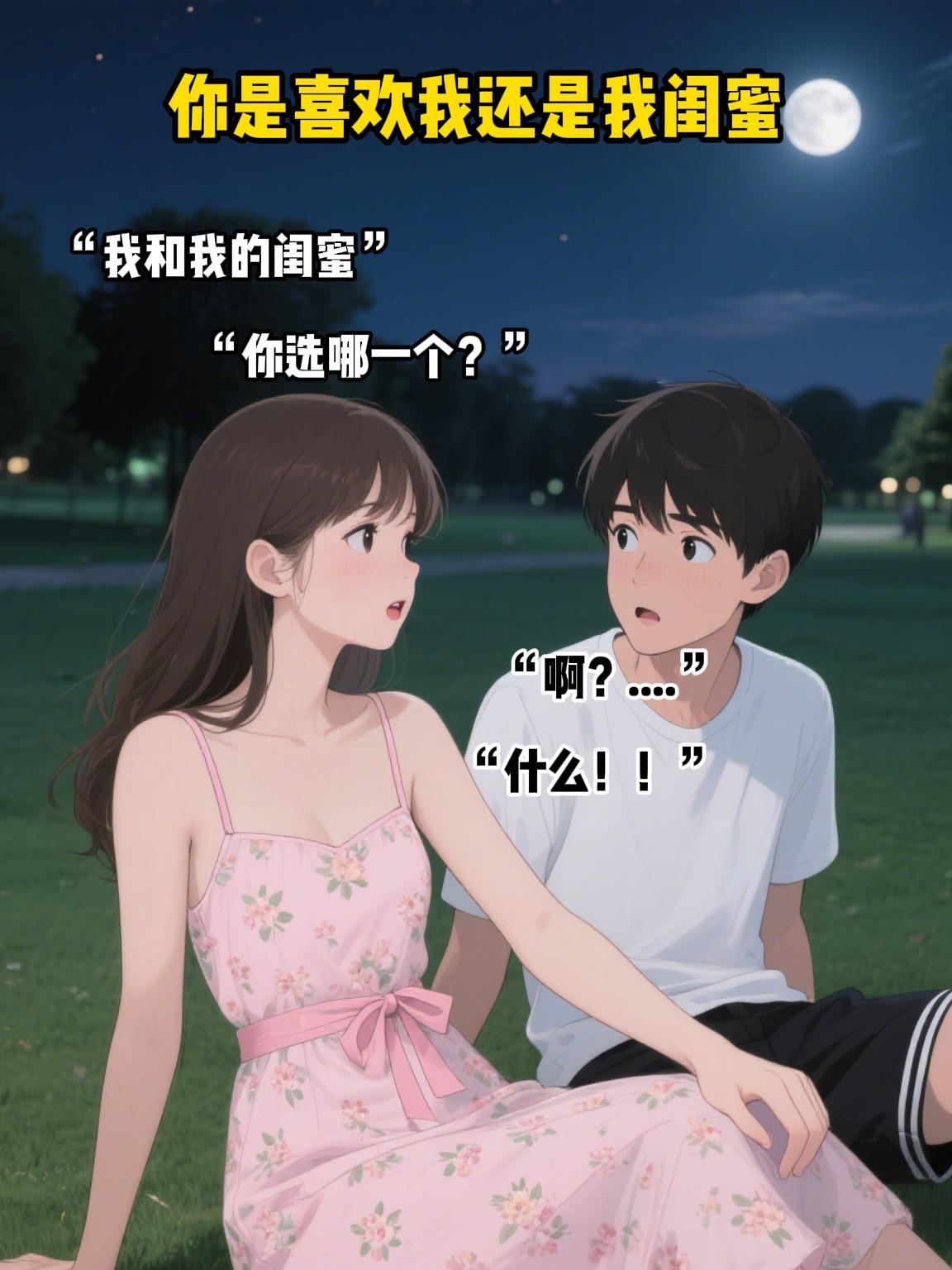 我和我的闺蜜你会选择谁？这次换我主动了。男生：又被钓成翘嘴了...