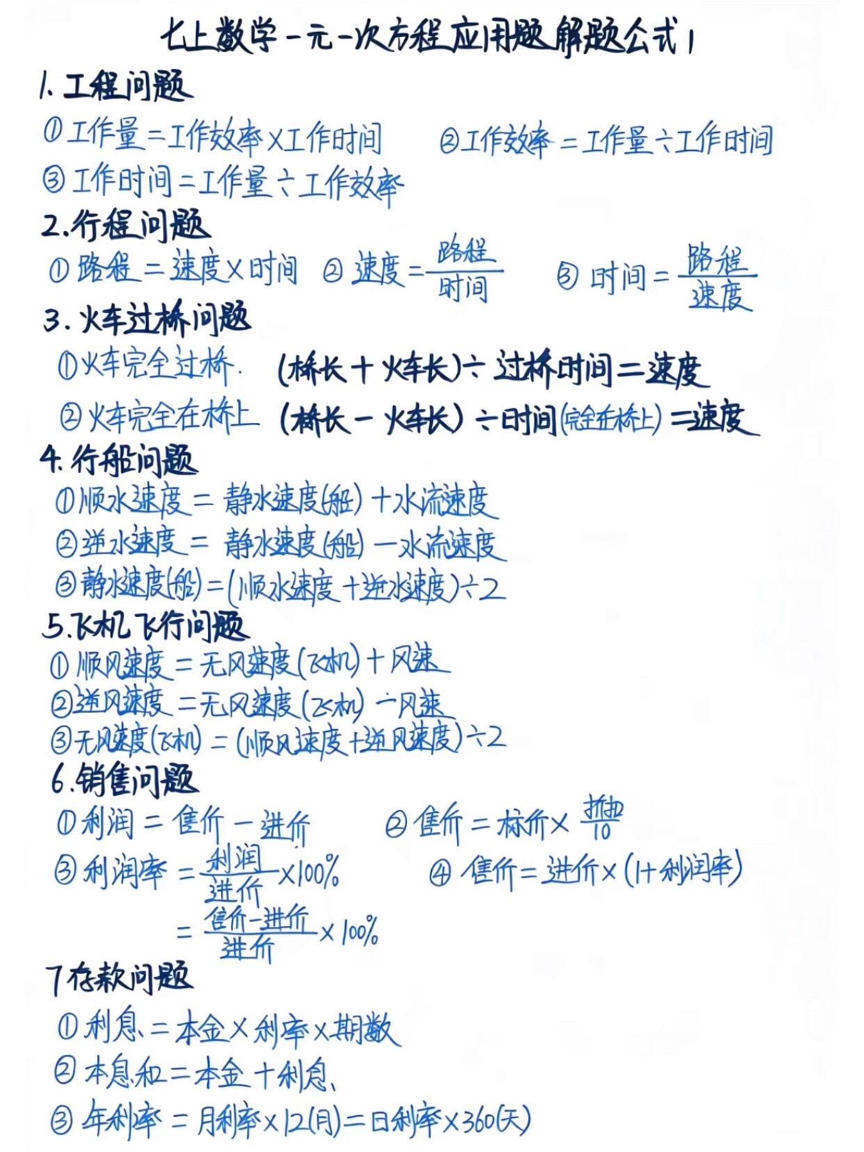 七年级上册数学期末必考一元一次方程重难点。七年级上册数学期末必考重难点...