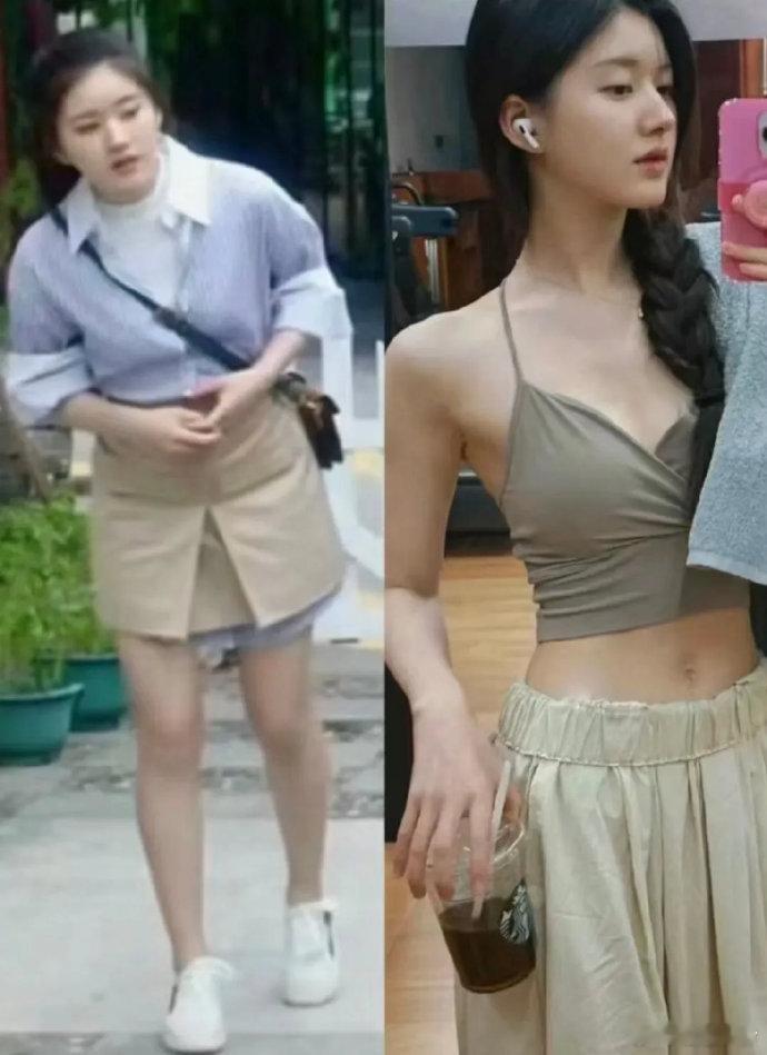 明星胖瘦之间差距好大哇！