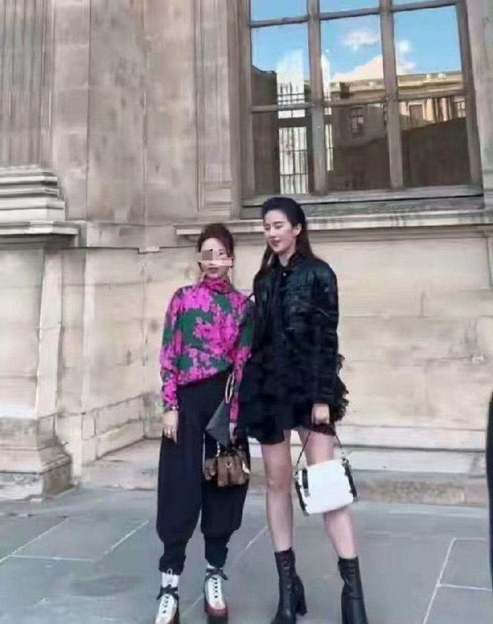 对刘亦菲的身高有了新的认识