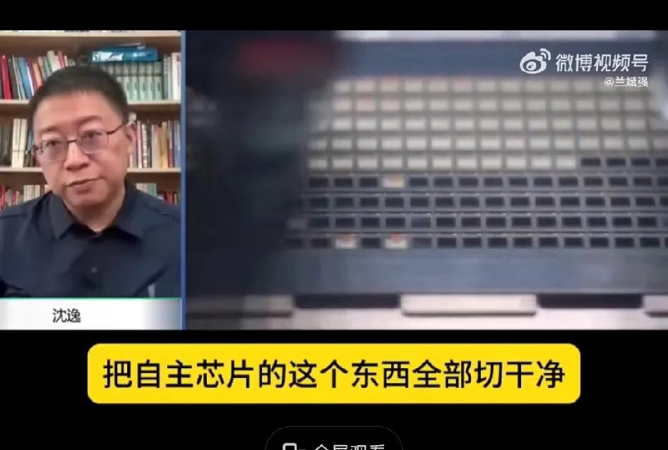 沈逸：（英伟达的目的），就是在人工智能芯片的操作系统层面实现一统江湖，然后直接把
