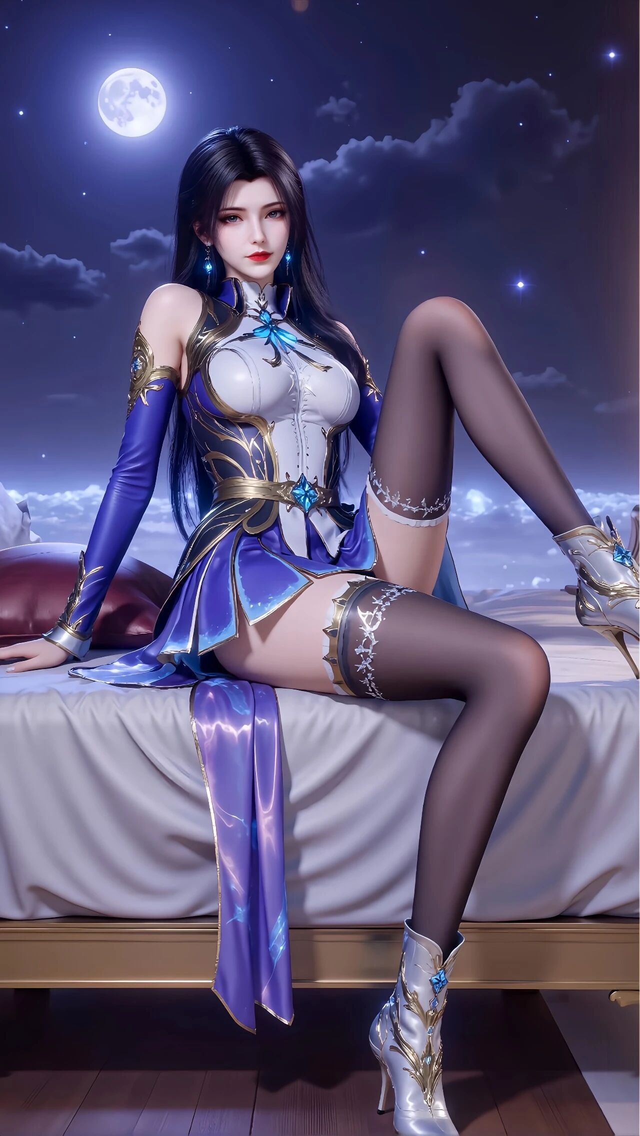 凌落宸【精致美图】这位学姐虽然不是主角，但颜值足以成为主角！