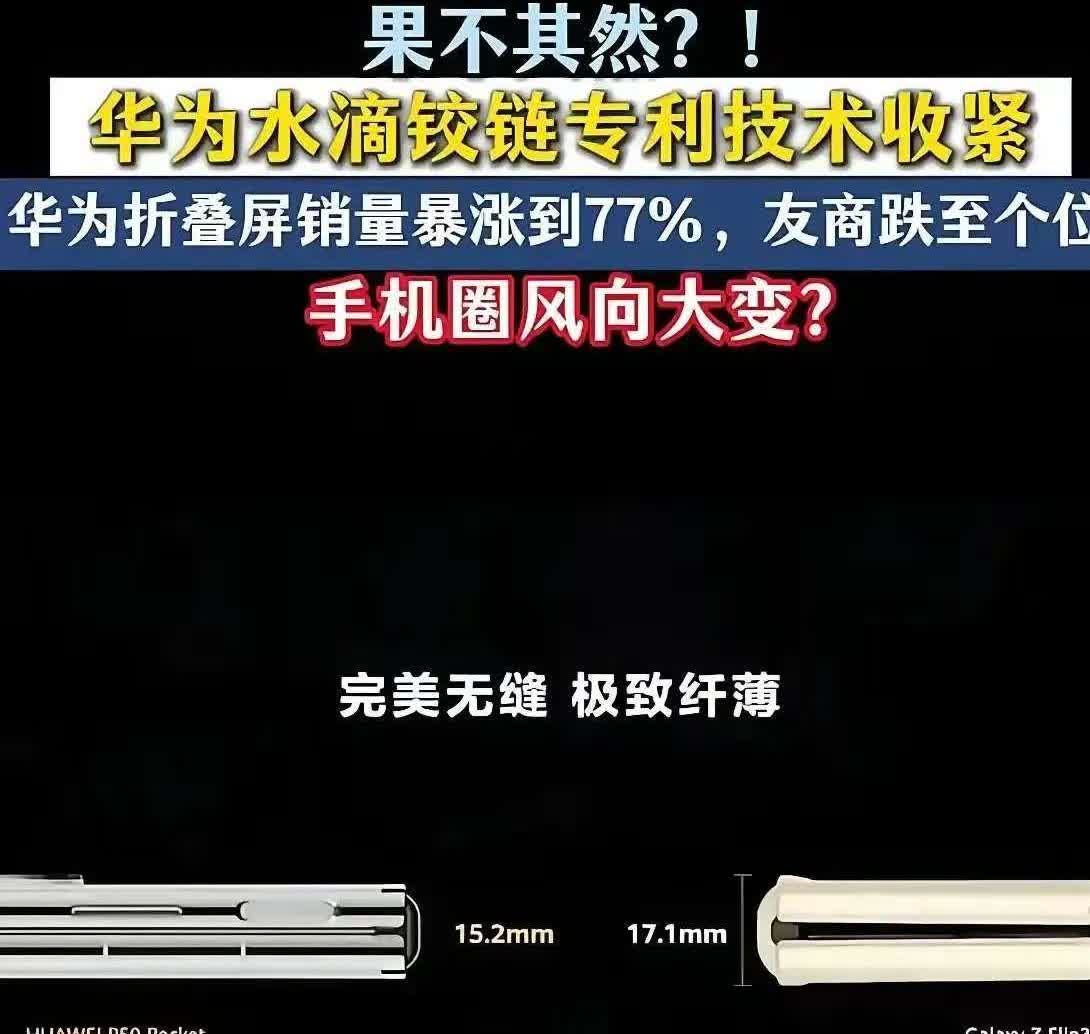 现在信了吧，华为收紧专利，效果不就立马出来了，吹牛的都被打回原形了。部分友商死鸭