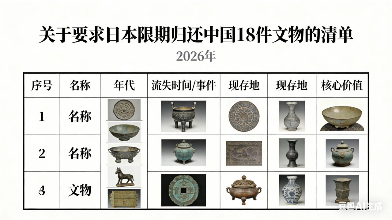 2026年1月23日，中国外交部向日本外务省发出外交照会，要求6个月（180天，