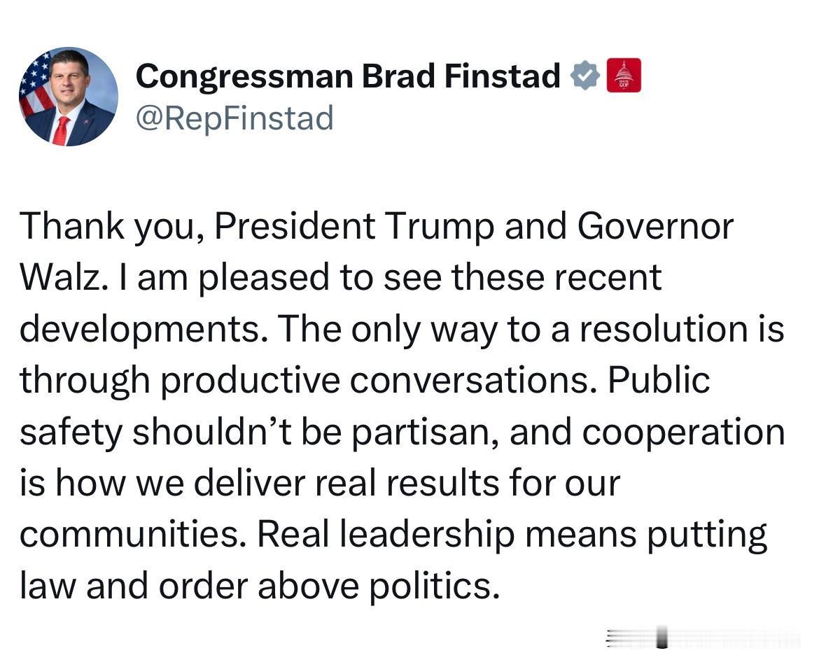 美媒体报道：共和党众议员社交媒体发文似乎需要某个部门审批共和党众议员布莱德·