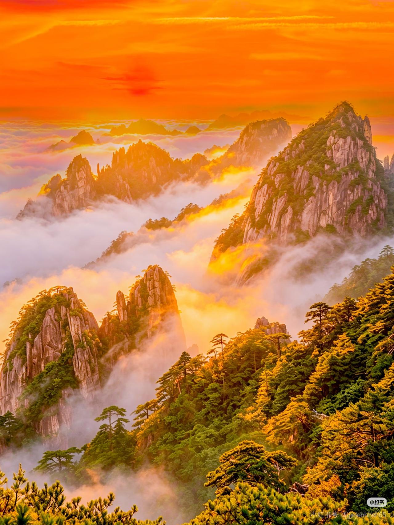 徐霞客没有骗我❗️登黄山天下无山❗️“登黄山，天下无山，观止矣”之前总觉得是