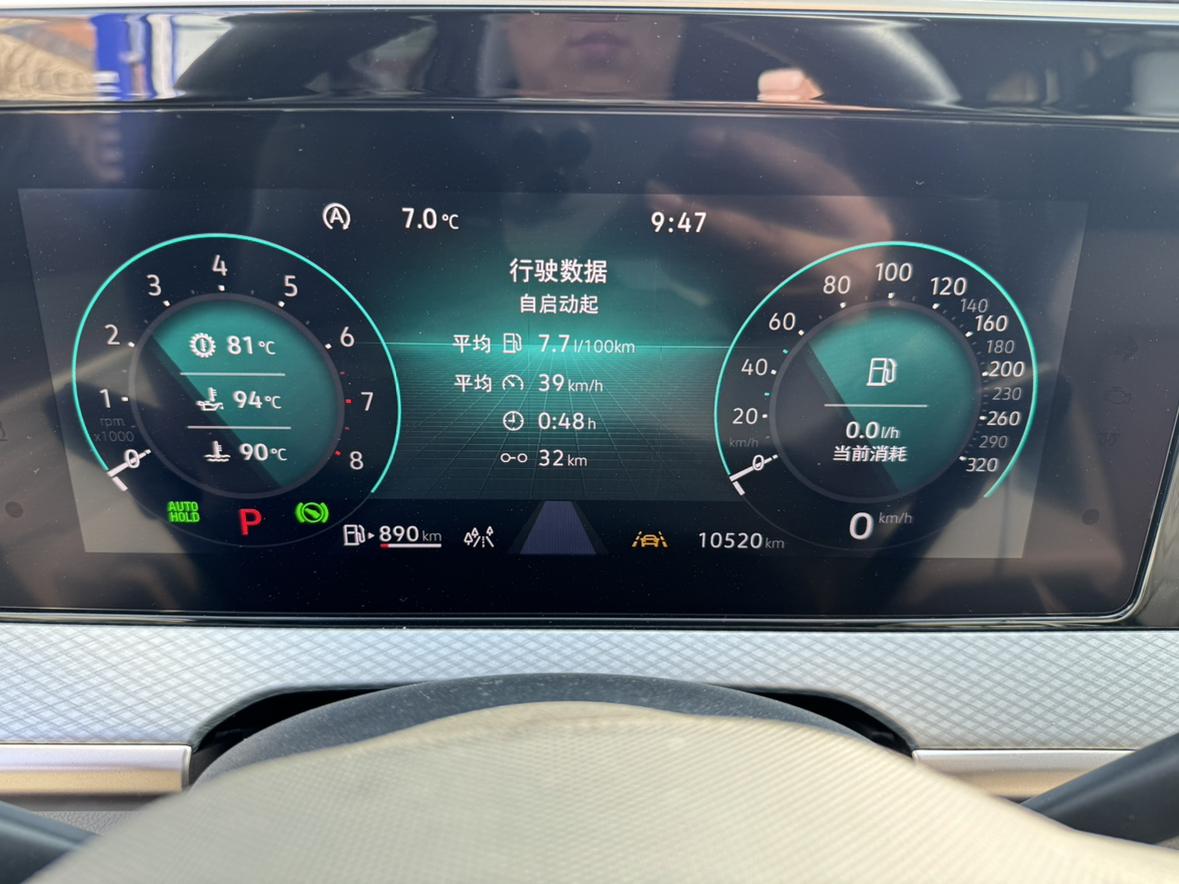 揽巡的真实油耗！