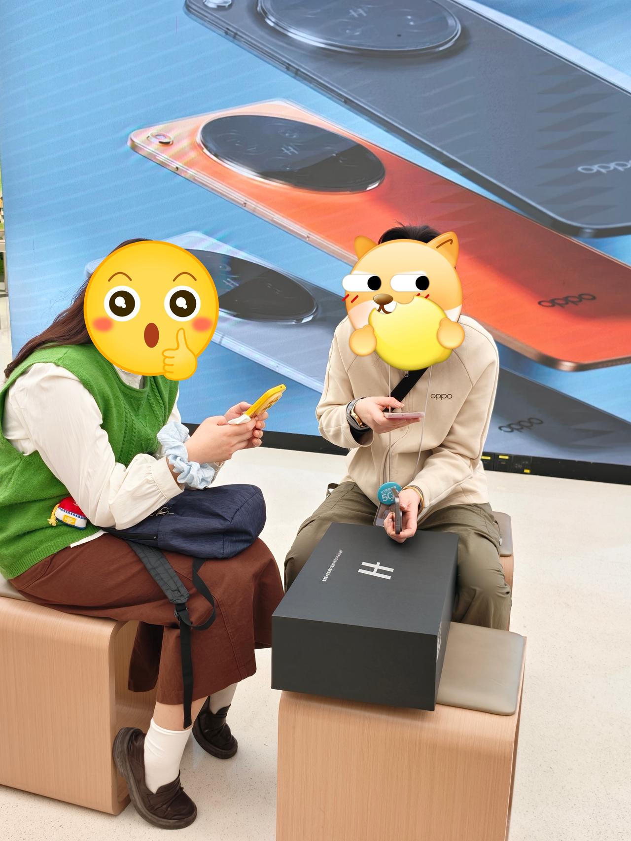 冲了FindX9Ultra，但没抢到大师套装好气😭刚刚趁午休狂奔去提货！