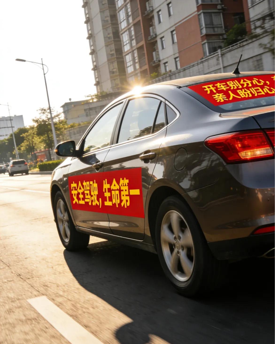 上个月陪表妹练车，她双手把方向盘攥得咯咯响，全身绷得像块木板。我问她你怕啥，她说