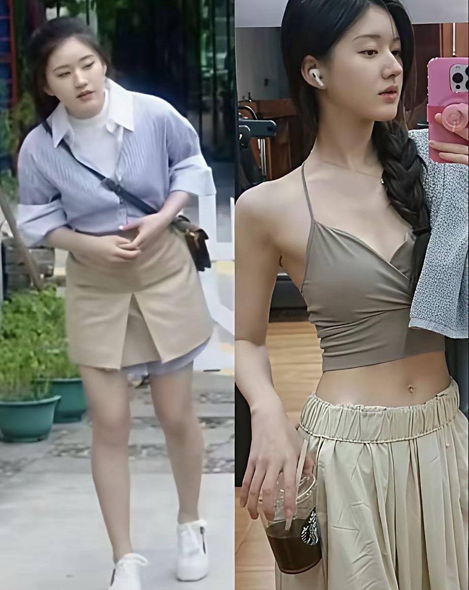 赵露思用亲身经历告诉我们一件事，要想成为美女，一定要努力减肥，看看赵露思以前的样