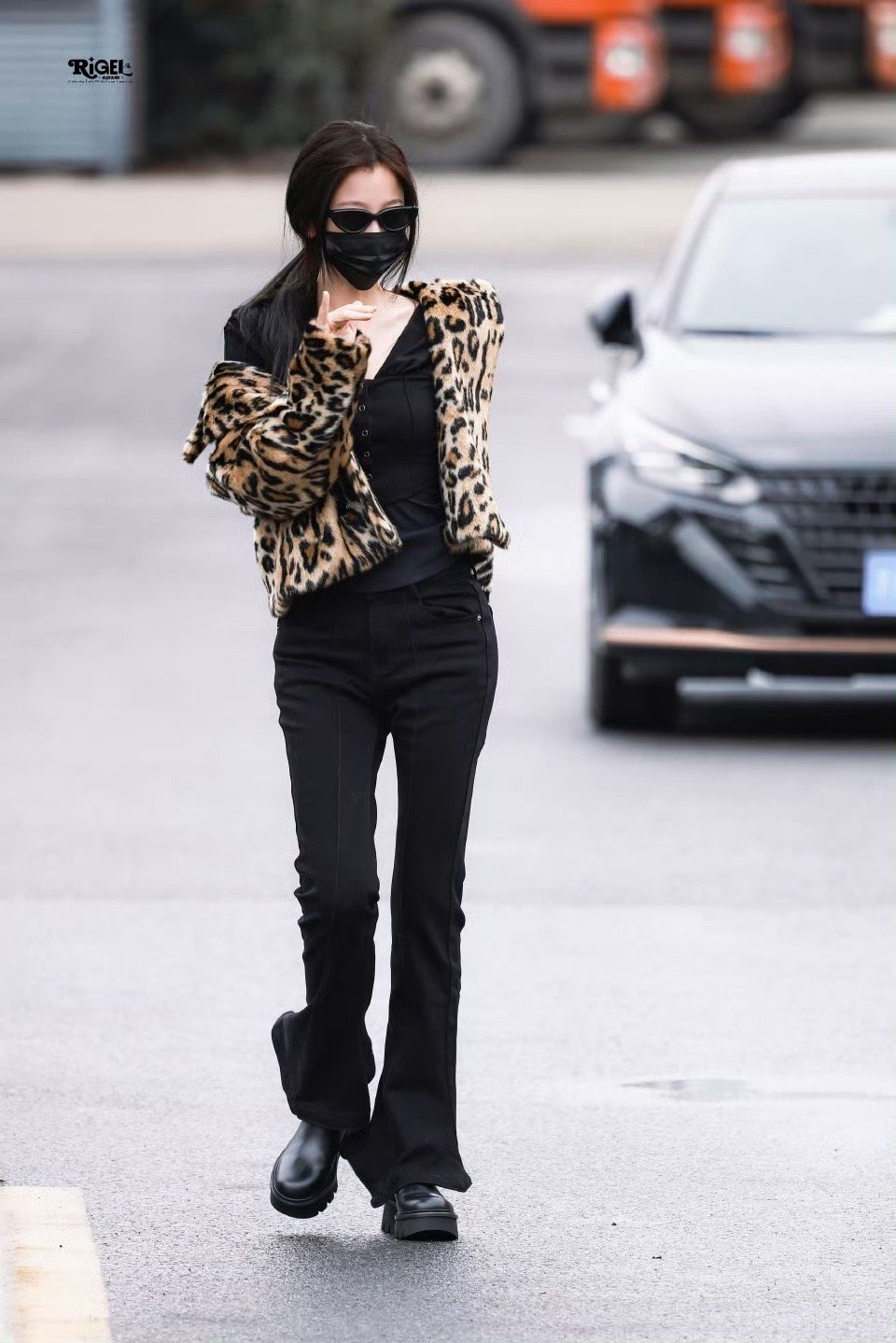 虞书欣豹纹小野猫虞书欣豹纹装虞书欣豹纹装，豹纹小野猫，蛙趣蛙趣