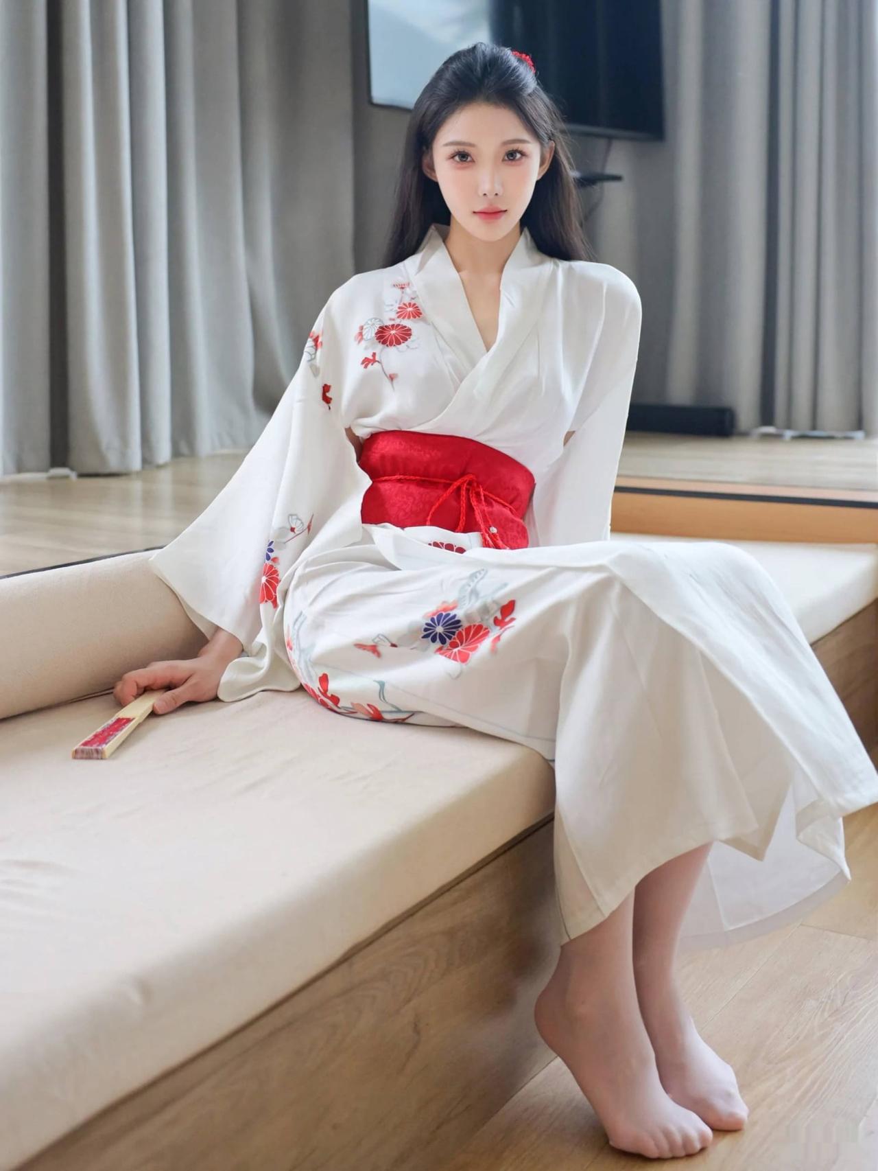 日式和服少女清新自然日式少女风娇俏和风少女美少女娇俏和风少女日式少女风