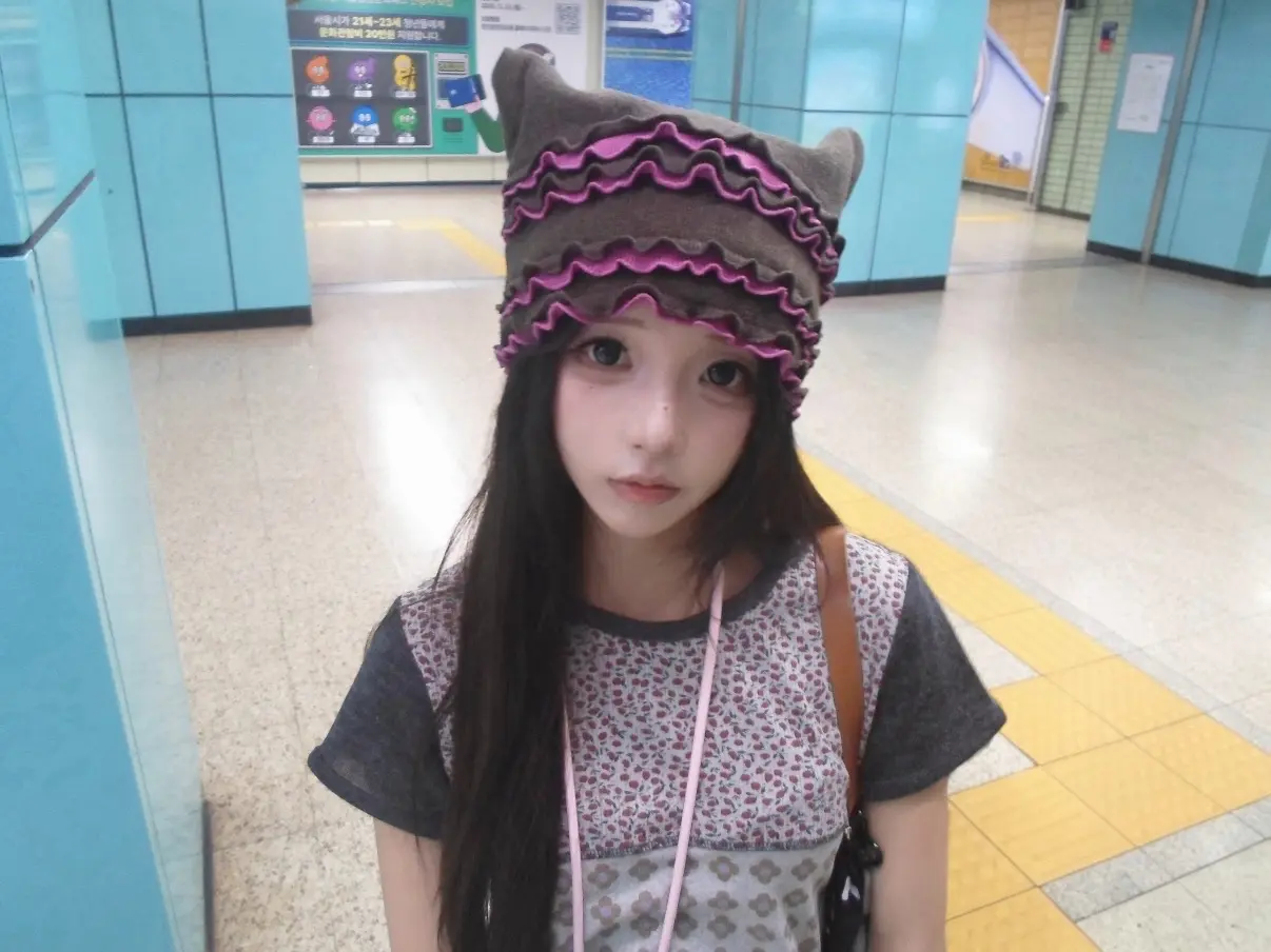 我就装萌 游乐园ootd