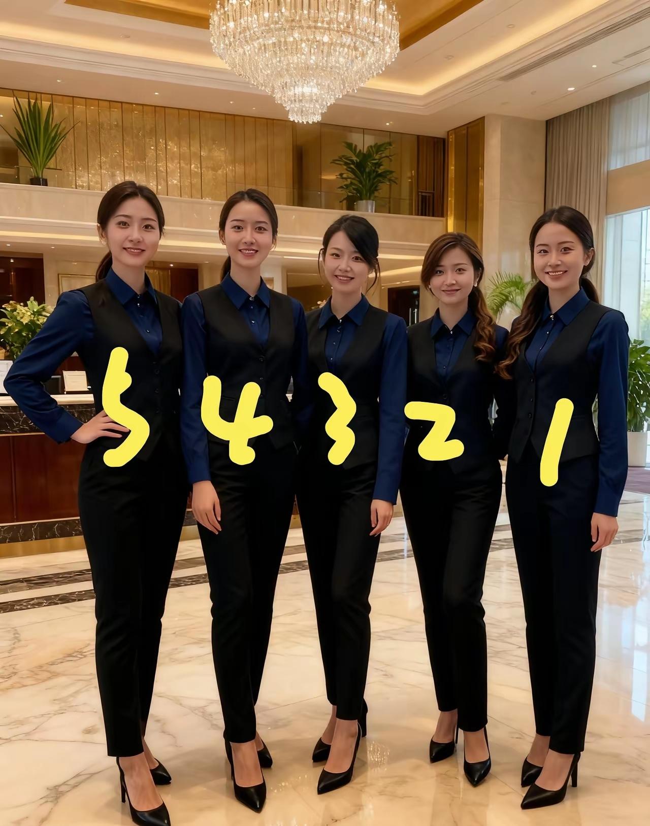 五位女生，直觉告诉我，几号能让你一见钟情？