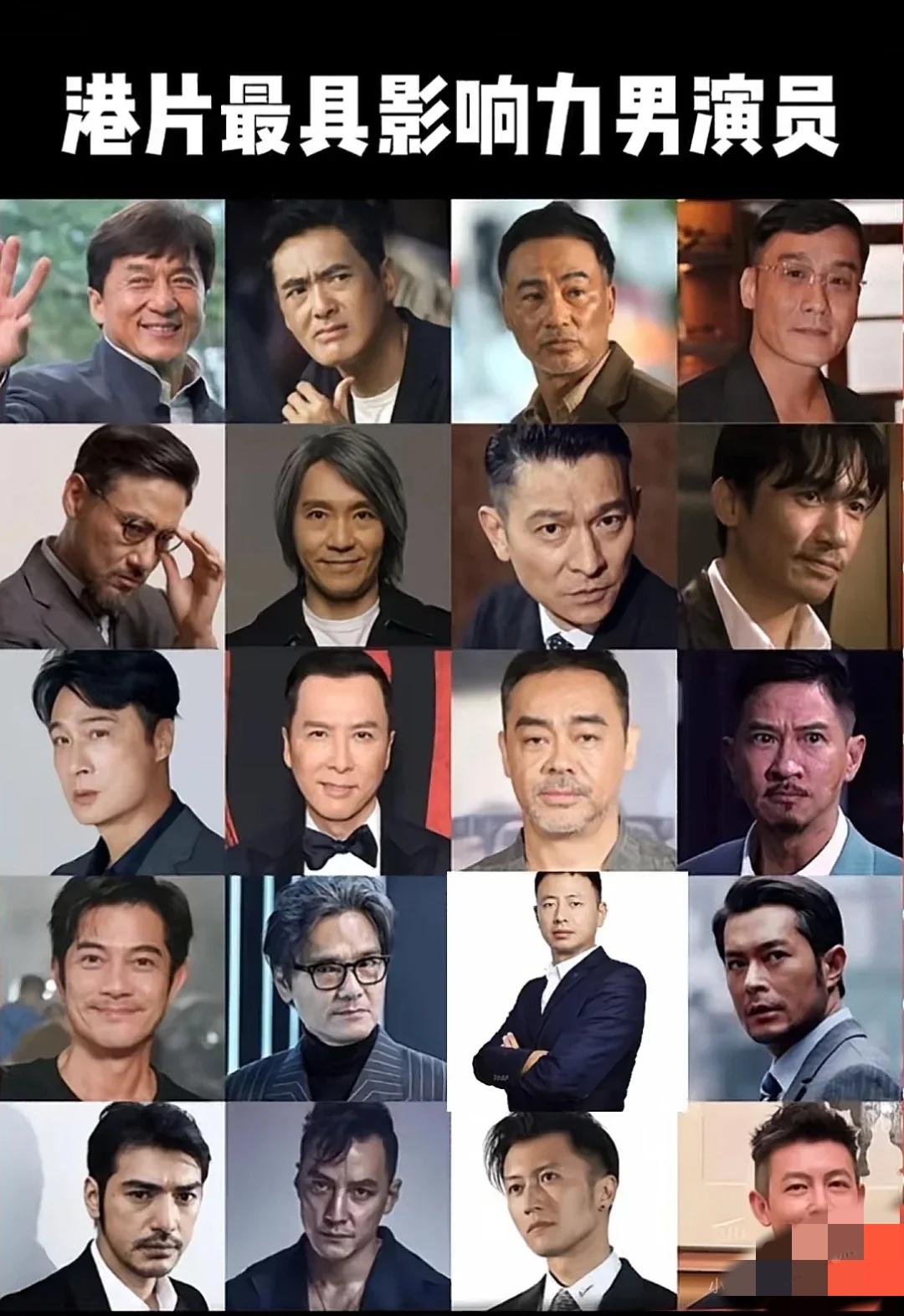 中国电影影员Top6，这个名单应该没有争议吧？1、成龙：国际知名度最高，票房去