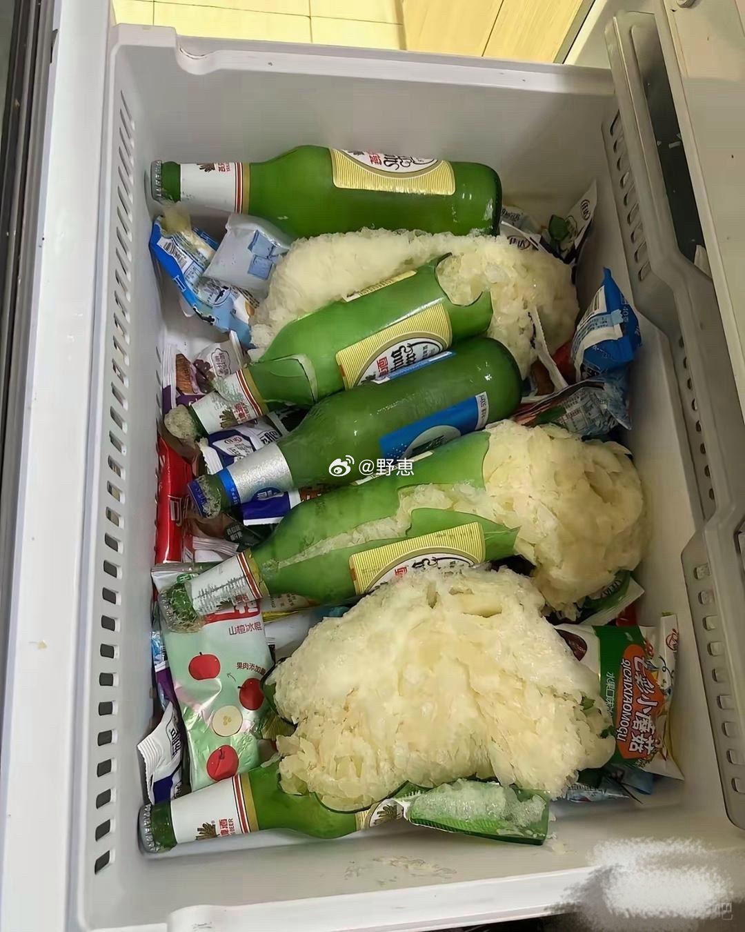 冰箱一打开，天塌了，啤酒变菜花，为什么会这样呢？