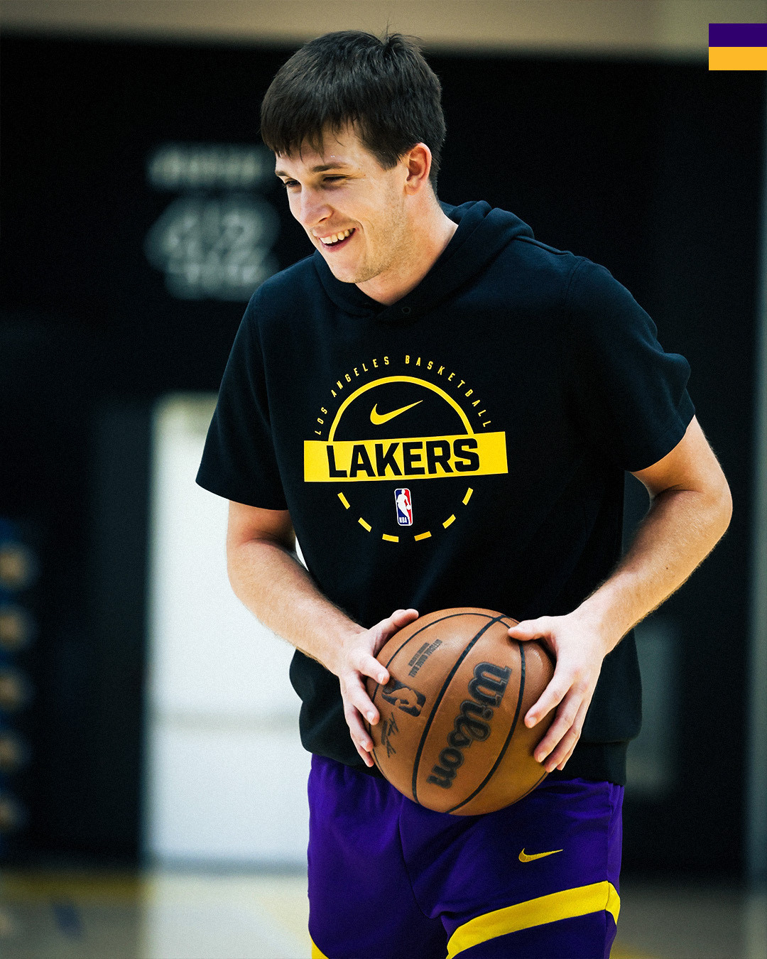 今日份训练，明天最后一个主场对阵魔术，能否拿下？湖人国度洛杉矶湖人