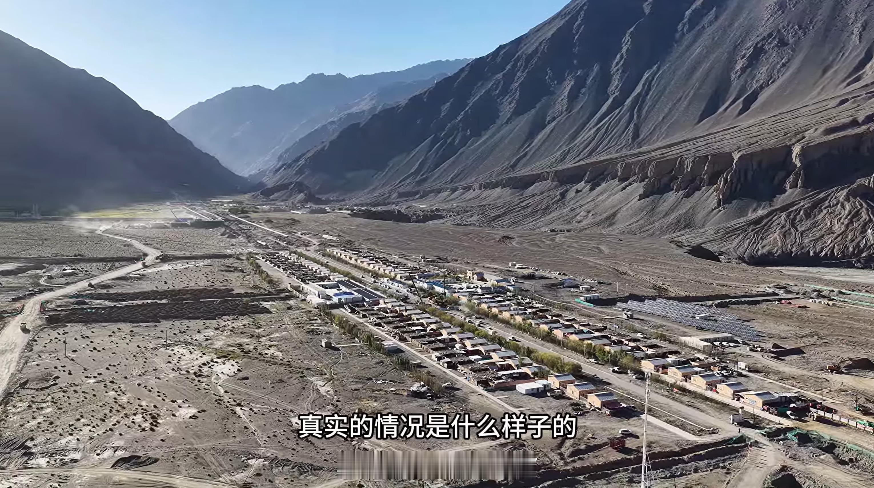 新疆维吾尔自治区喀什地区岑岭县县城现状Credit:YouTuber用