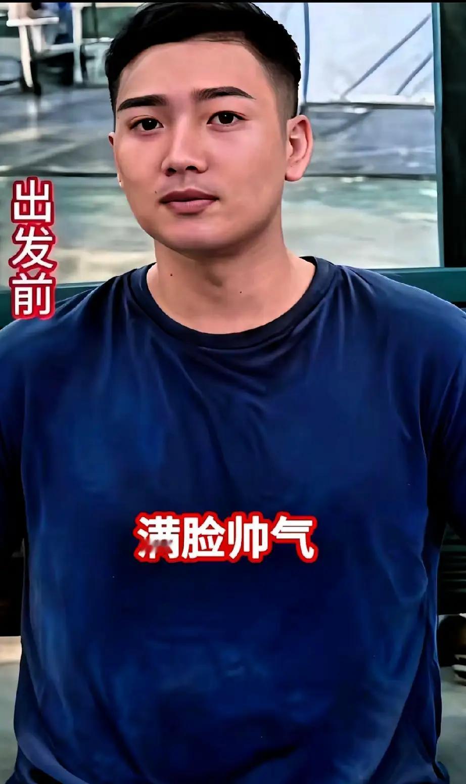 这是一个消防员出发前救火的相片和归来后的相片！让人泪目！左边是出发救火前