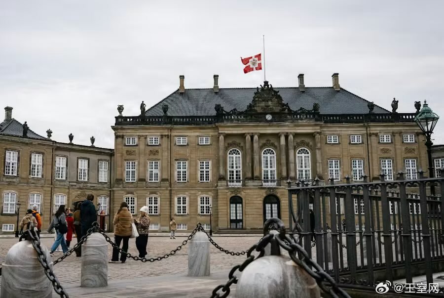 丹麦王室🇩🇰阿马林堡宫所有的宫殿，克里斯蒂安七世宫、克里斯蒂安八世宫、克里