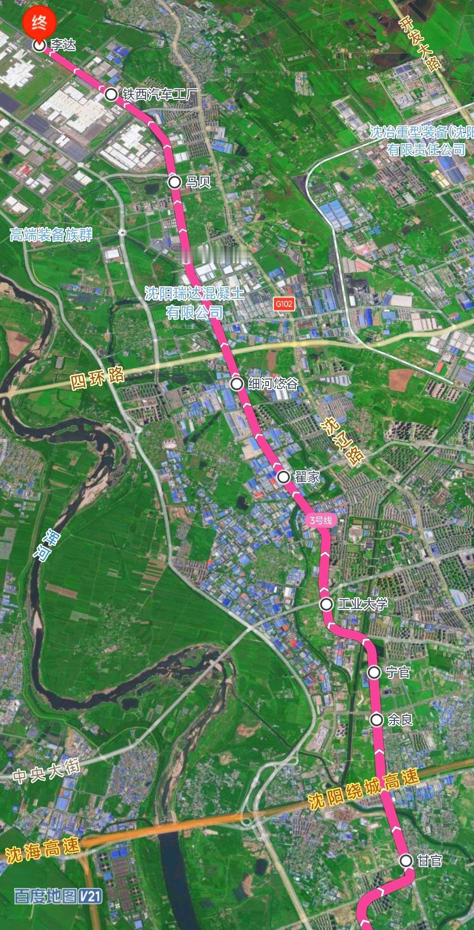 相比于沈阳地铁1号线与2号线的热闹繁华，沈阳地铁3号线客流量明显就少了很多。实际