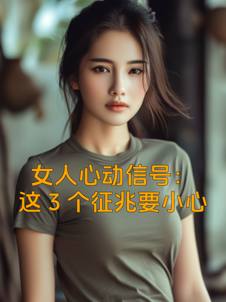 女人心动信号：这3个征兆要小心