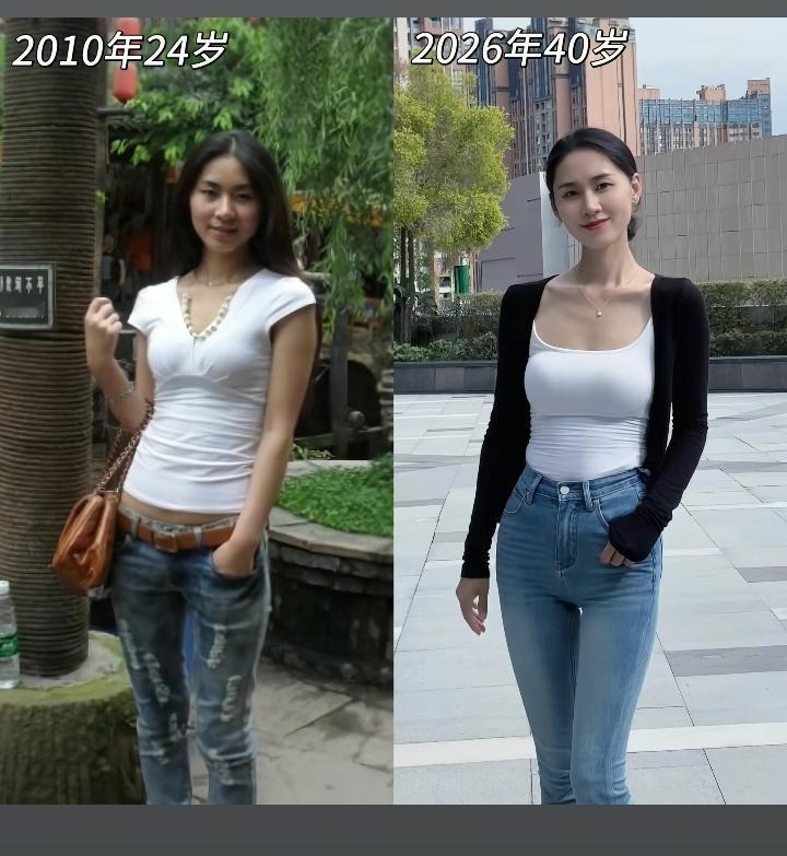 这位美女已经是四十岁老的阿姨了，还有人喜欢她吗。